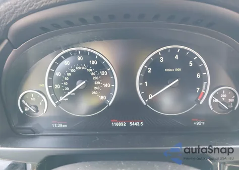 2014 BMW X5 xDrive50I из США, поврежденный, VIN 5UXKR6C55E0C03743